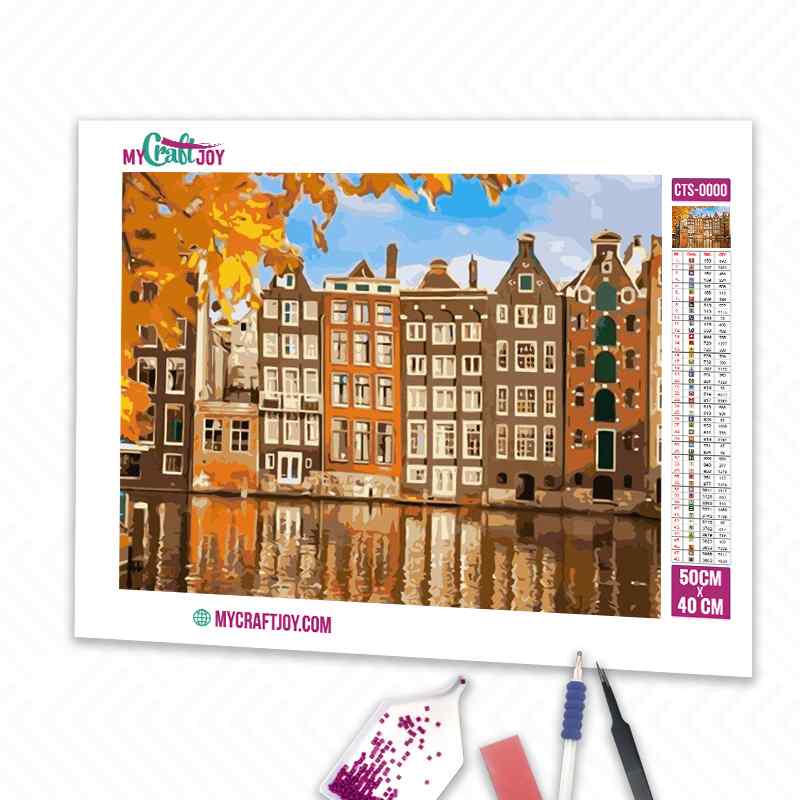 Cities - DIY Diamond Painting Kit