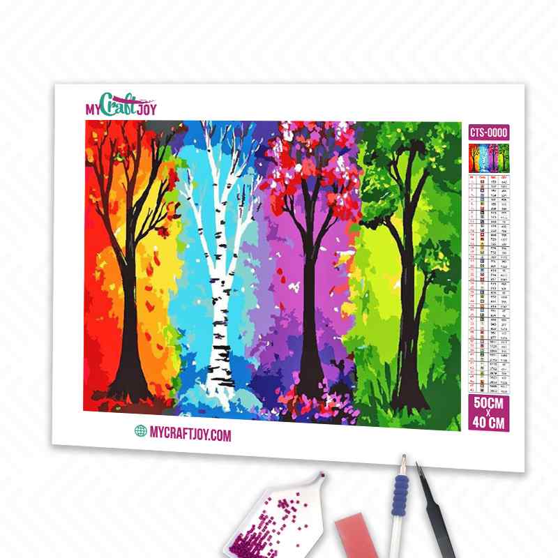 4 Seasons - DIY Diamond Painting Kit