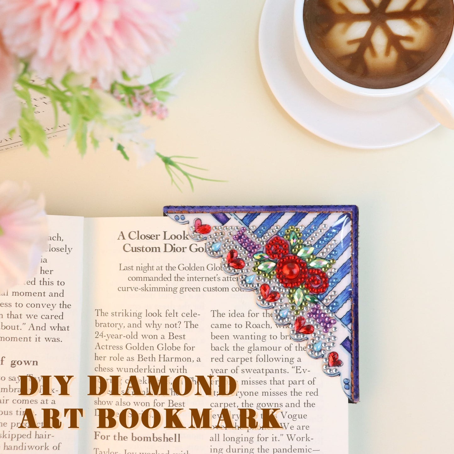 4pcs Mandalas Corner Bookmarks
