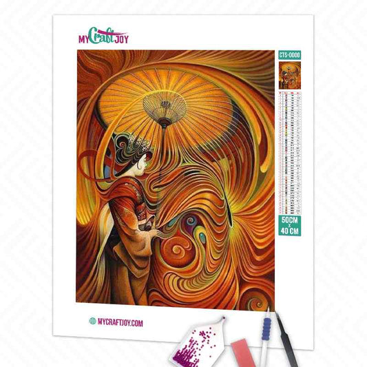 Abstract - DIY Diamond Painting Kit