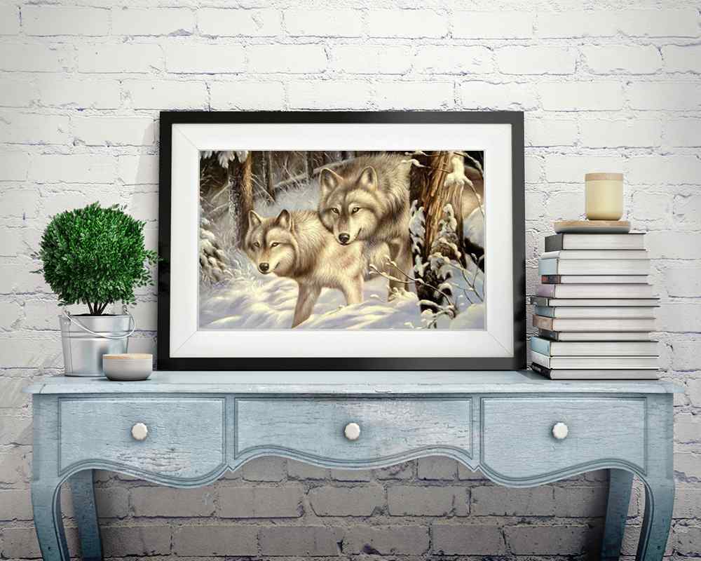 Wolves - DIY Diamond Painting Kit