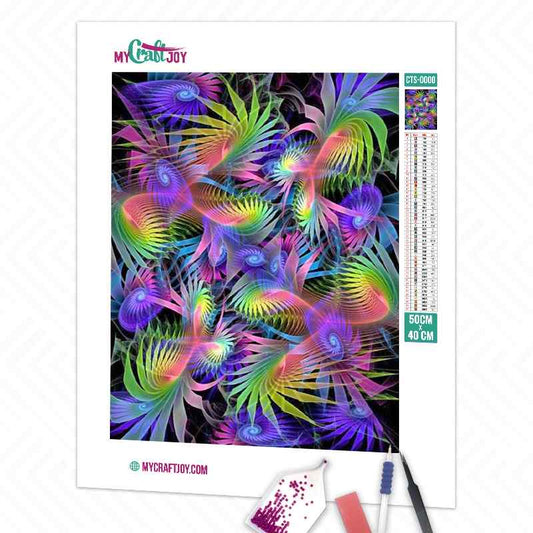 Abstract - DIY Diamond Painting Kit