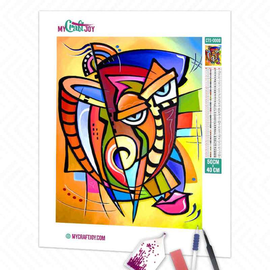 Abstract - DIY Diamond Painting Kit