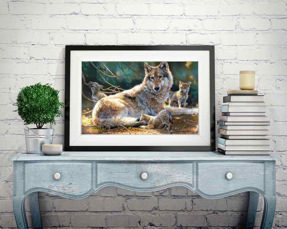 Wolves - DIY Diamond Painting Kit