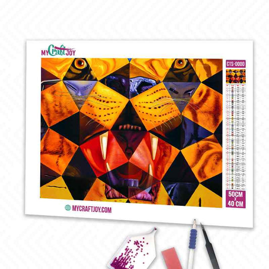 Abstract - DIY Diamond Painting Kit