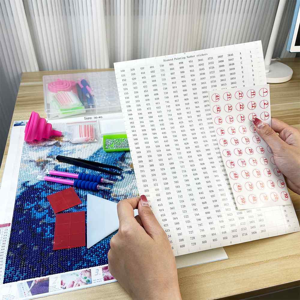 CrystalCarry (120 Bottles) - Two Layered Diamond Painting Storage Bag