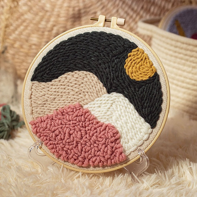 Beautiful Mountains - Punch Needle Kit