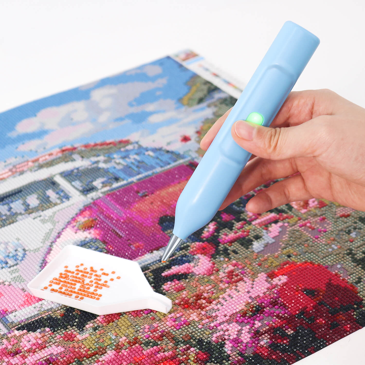 EzyPen - Elektrische Diamond Painting Pen met Vacuümtechnologie