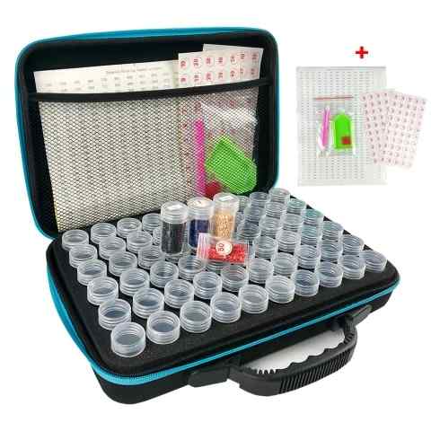 GemKeeper (60 Bottles) - Diamond Painting Storage Bag