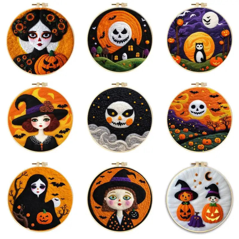 Felt Kits - Halloween Enchanted Witches