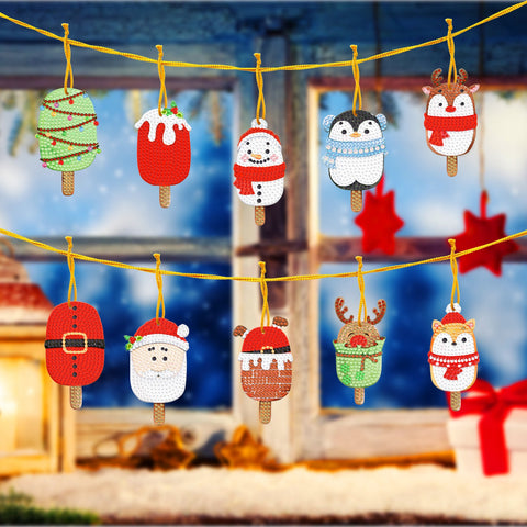 Christmas Ornaments (10 pack) - Diamond Painting Accessories