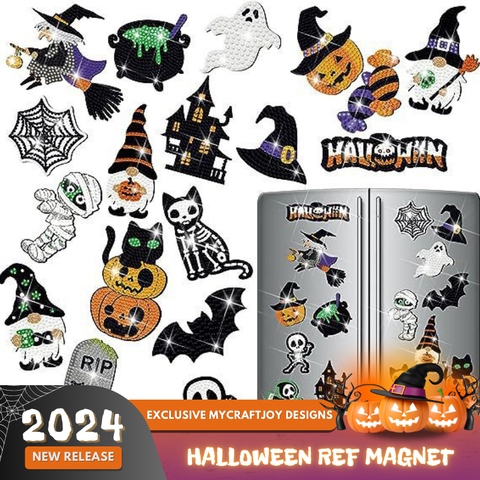 Halloween - Diamond Painting Ref Magnet [20 PCS]