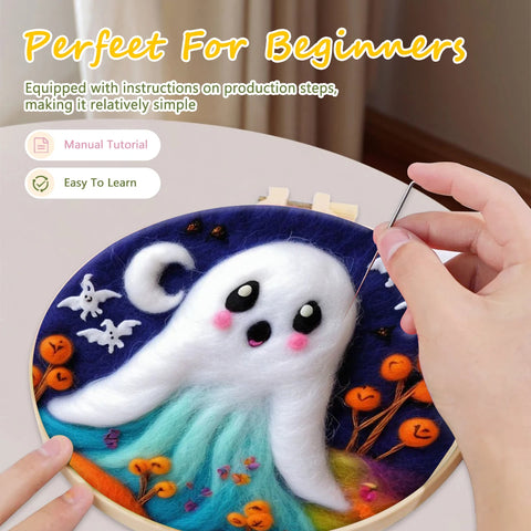 Felt Kits - Halloween Ghost