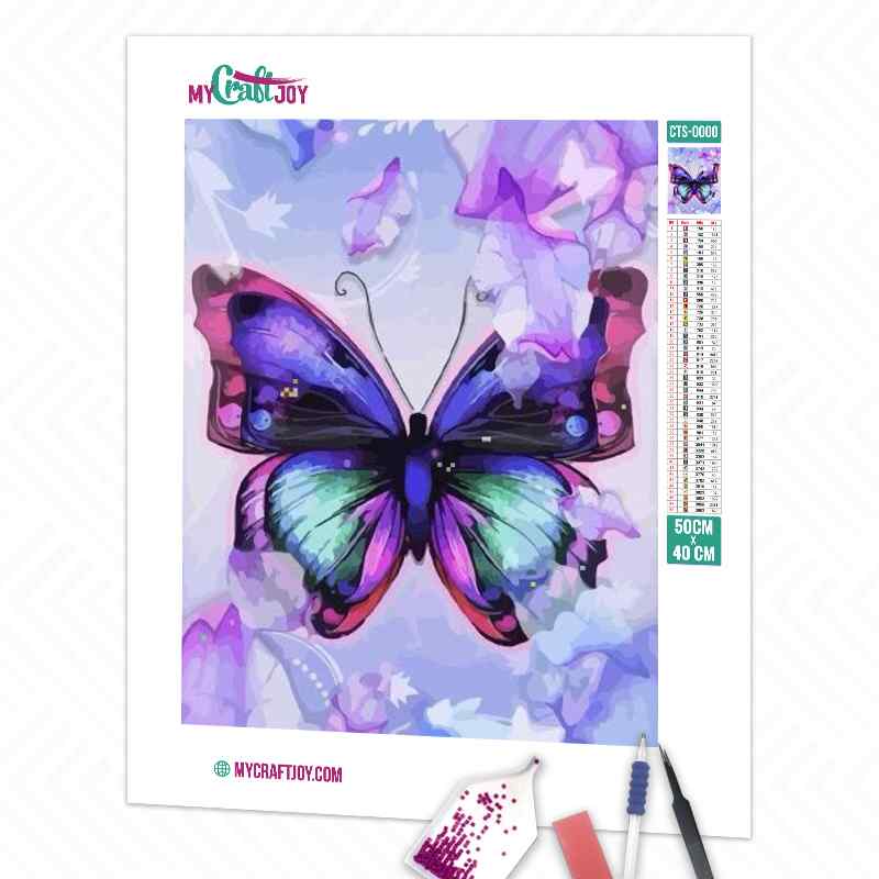 Butterfly - DIY Diamond Painting Kit
