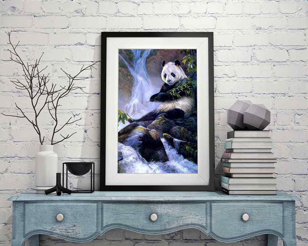 Pandas - DIY Diamond Painting Kit