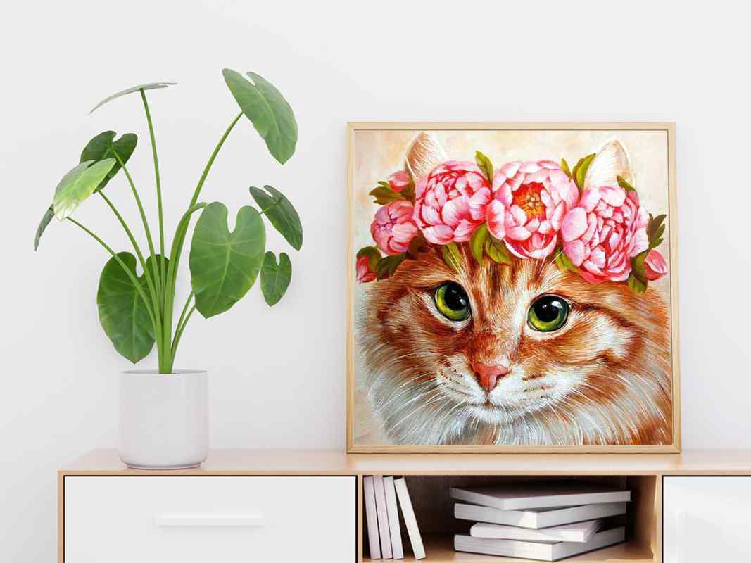 Cat - DIY Diamond Painting Kit