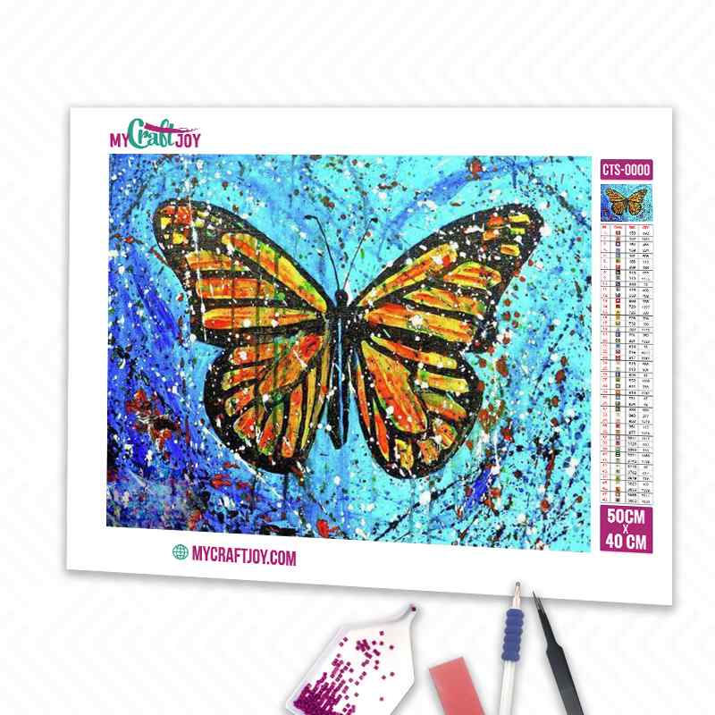 Butterfly - DIY Diamond Painting Kit