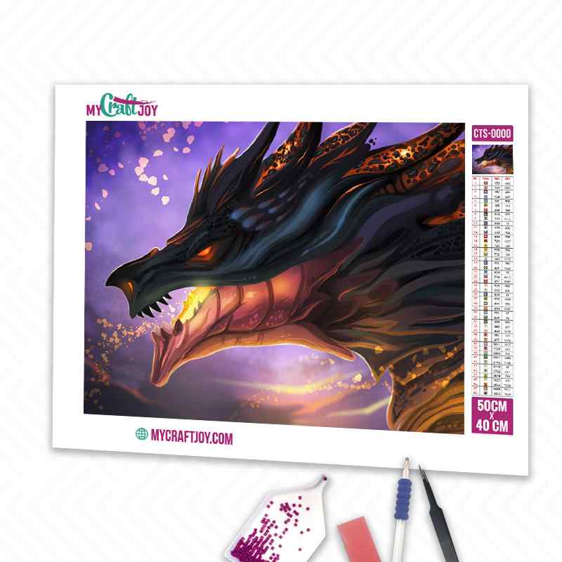 Dragon - DIY Diamond Painting Kit