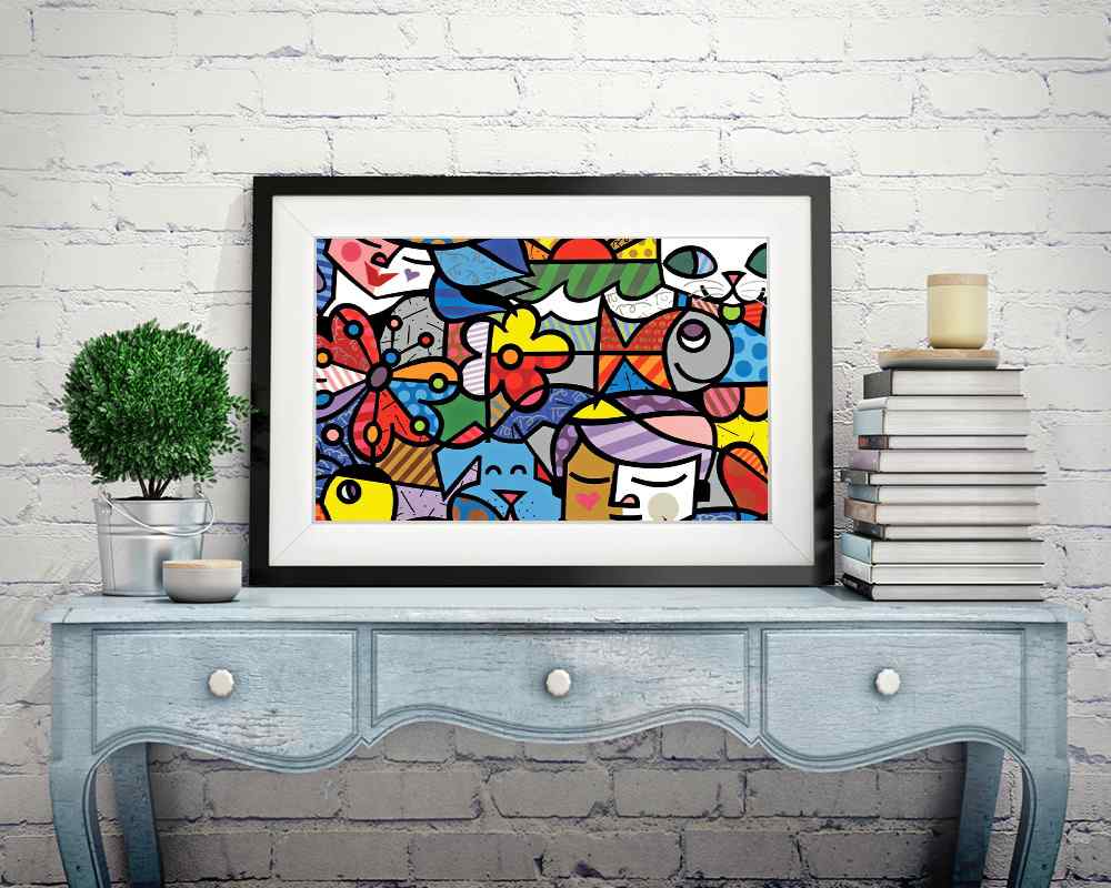 Abstract - DIY Diamond Painting Kit