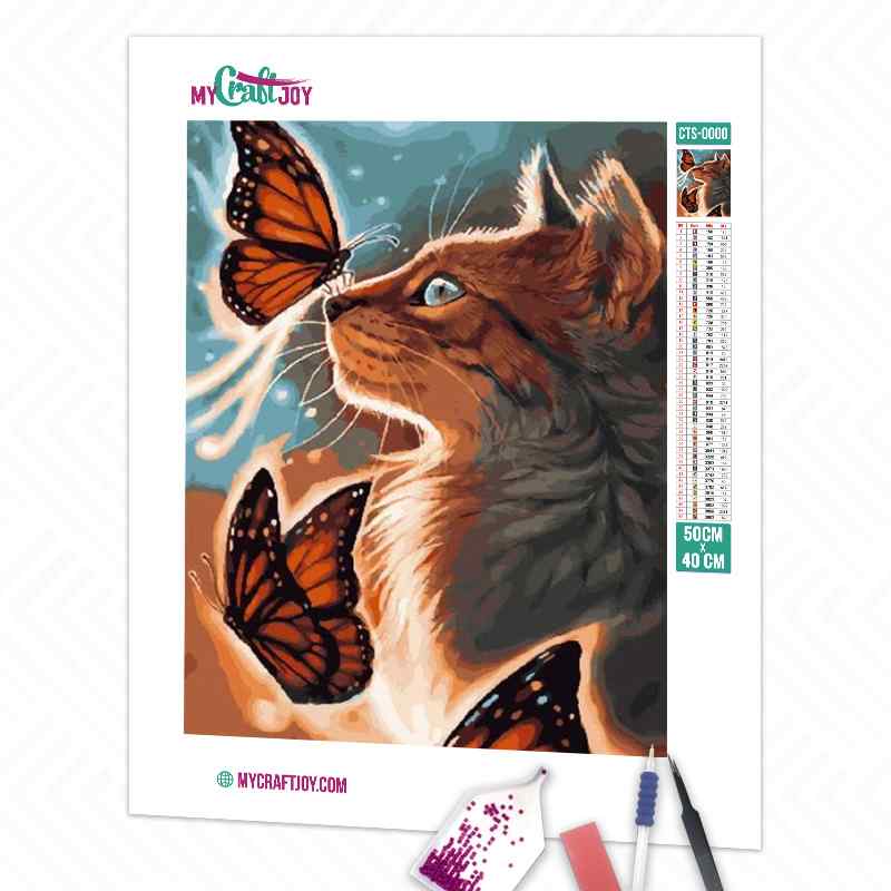 Butterflies - DIY Diamond Painting Kit