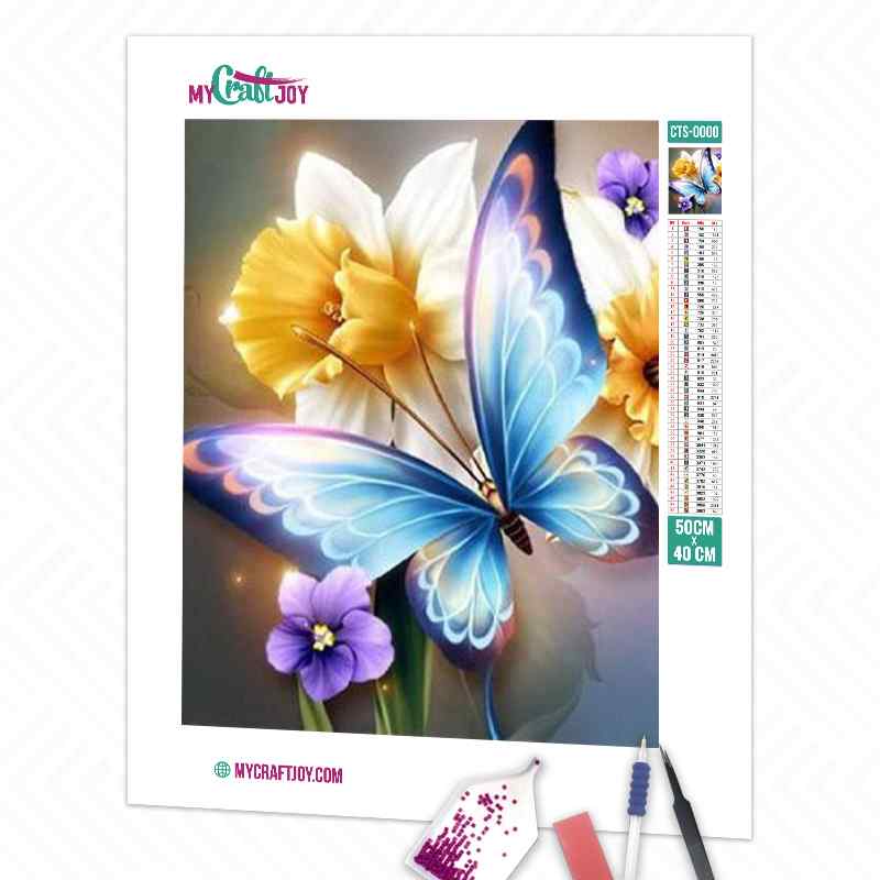 Butterfly - DIY Diamond Painting Kit
