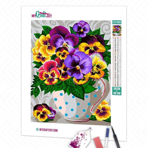Flowers - DIY Diamond Painting Kit
