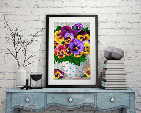 Flowers - DIY Diamond Painting Kit