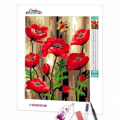 Flowers - DIY Diamond Painting Kit