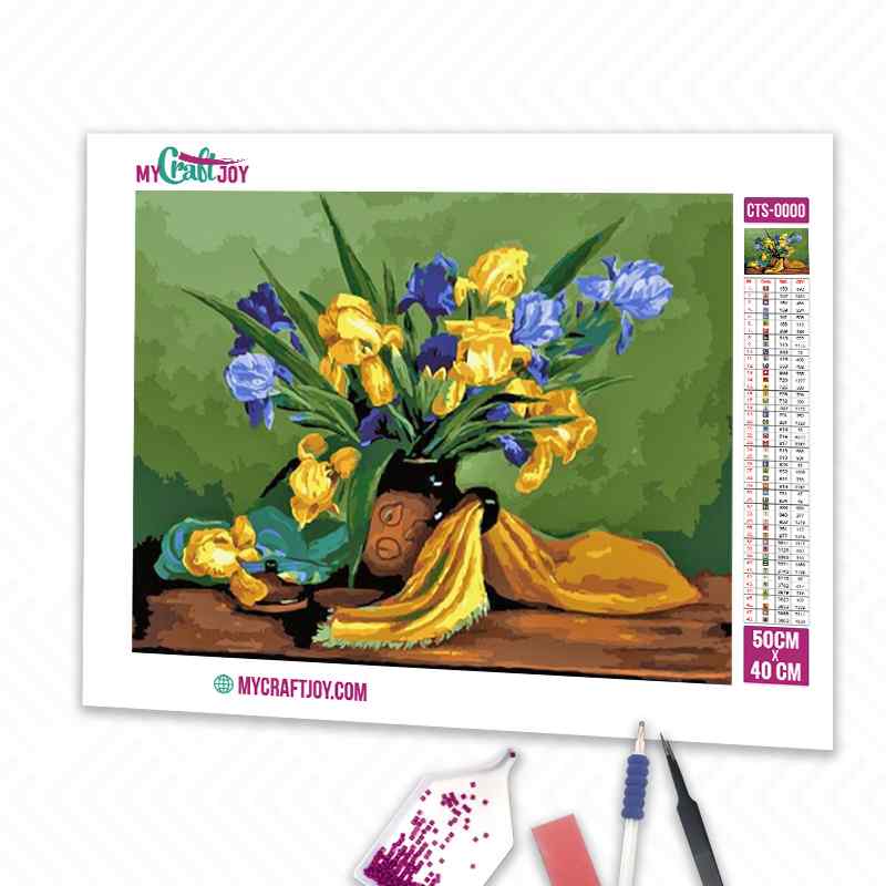 Flowers - DIY Diamond Painting Kit
