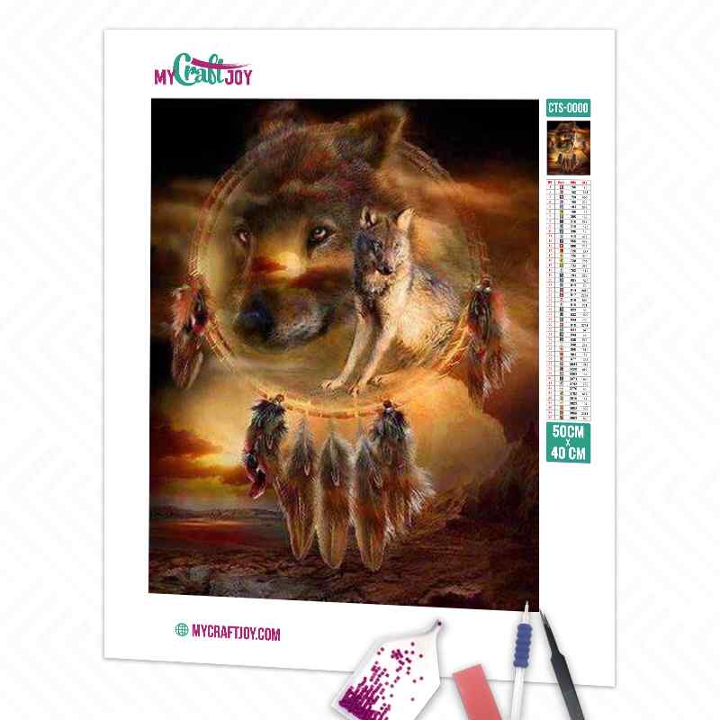 Wolves - DIY Diamond Painting Kit