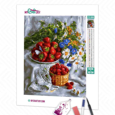 Flowers - DIY Diamond Painting Kit