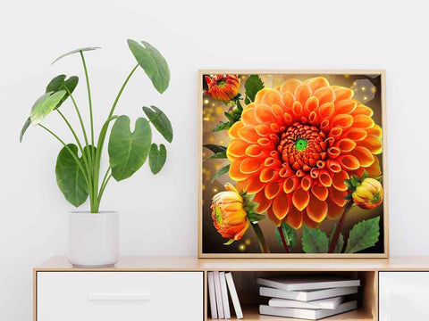 Flowers - DIY Diamond Painting Kit