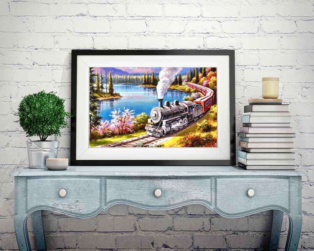 Train - DIY Diamond Painting Kit