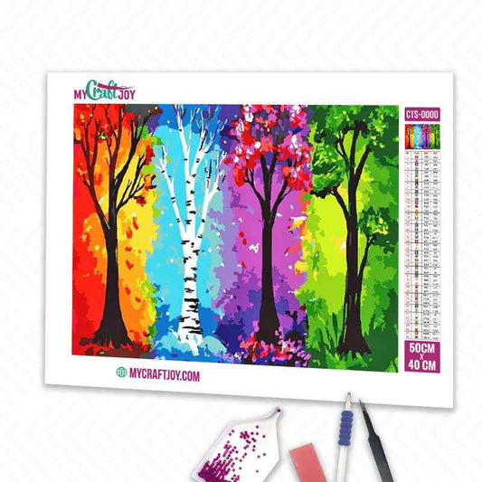 4 Seasons - DIY Diamond Painting Kit