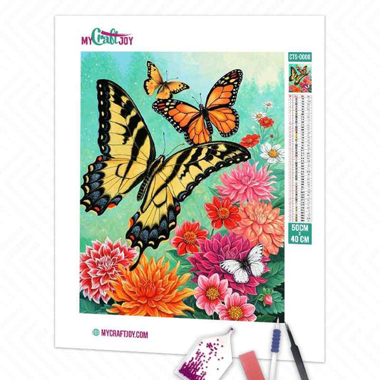 Butterflies - DIY Diamond Painting Kit