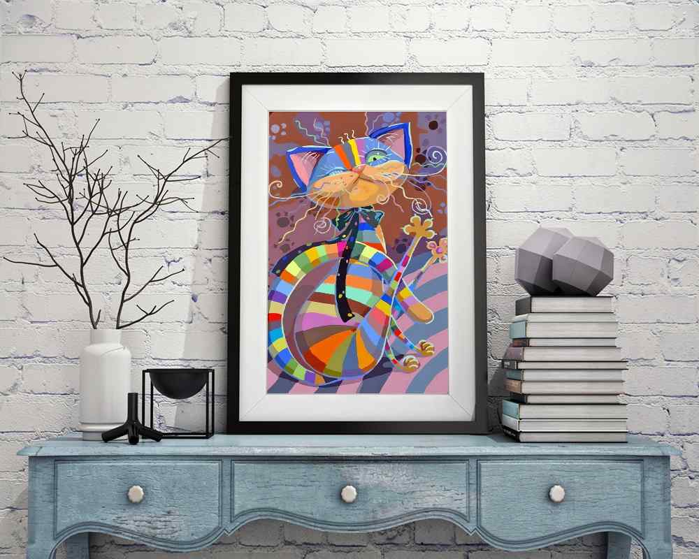Abstract - DIY Diamond Painting Kit