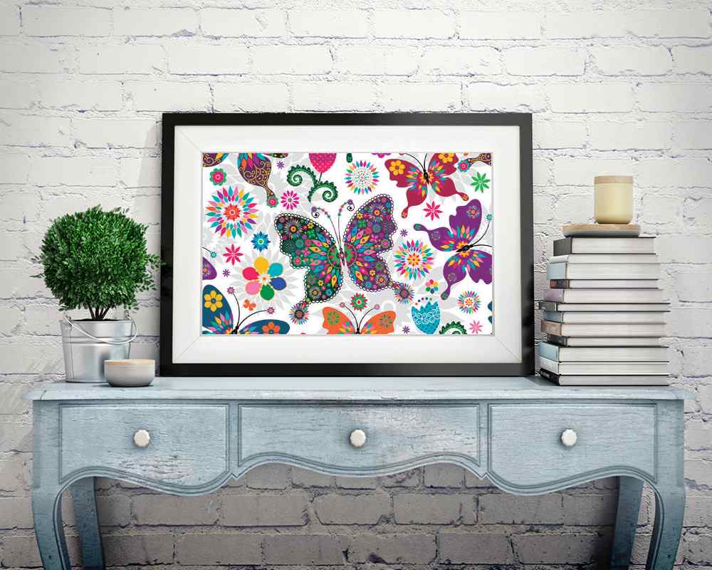 Butterflies Mandala - DIY Diamond Painting Kit