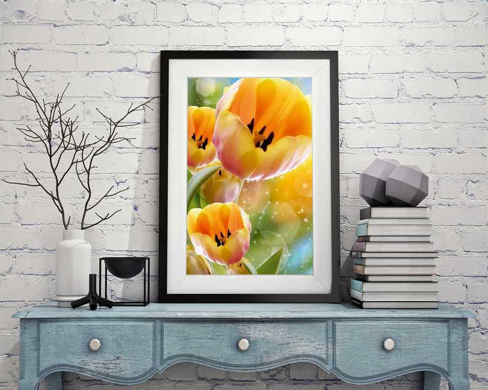 Flowers - DIY Diamond Painting Kit