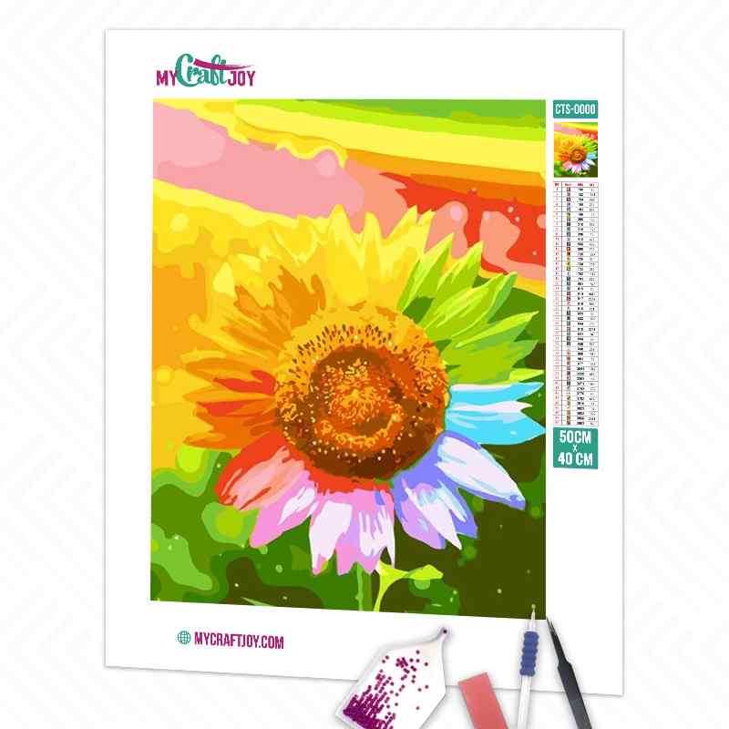 Flowers - DIY Diamond Painting Kit