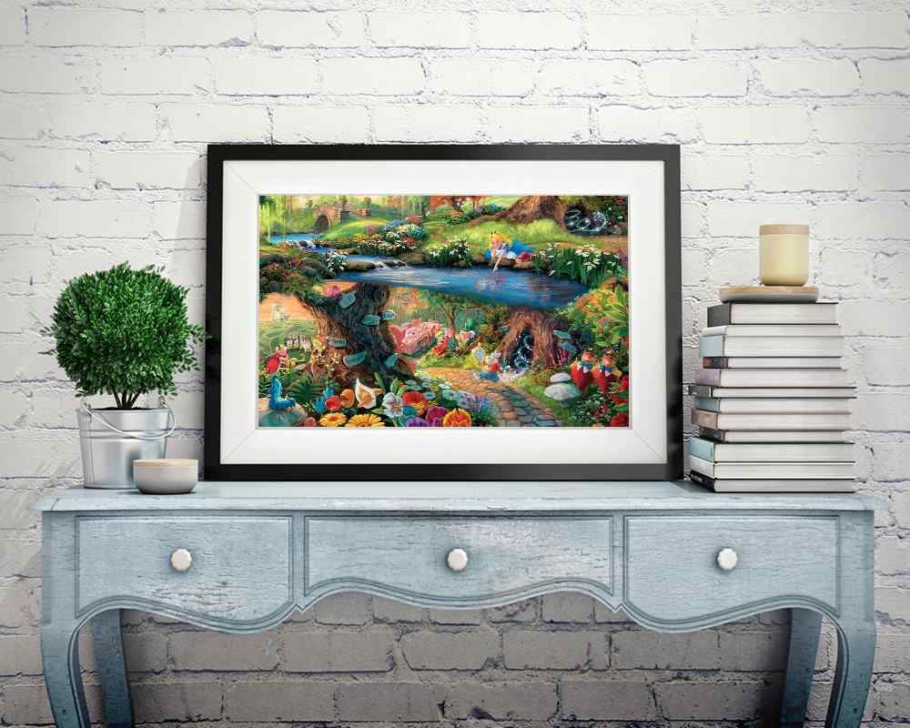 Alice in Wonderland - DIY Diamond Painting Kit