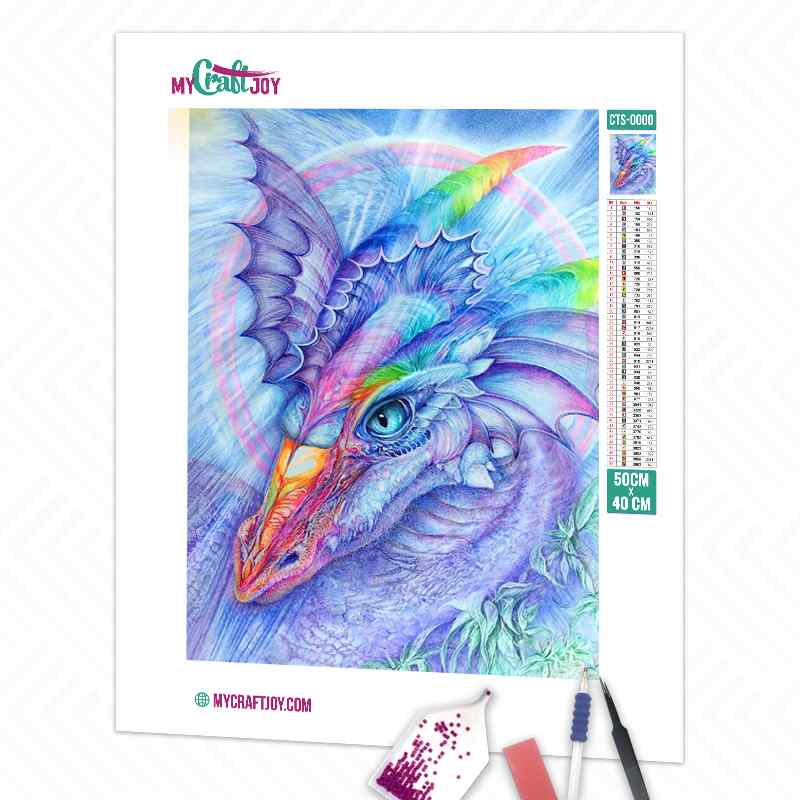 Dragon Abstract - DIY Diamond Painting Kit