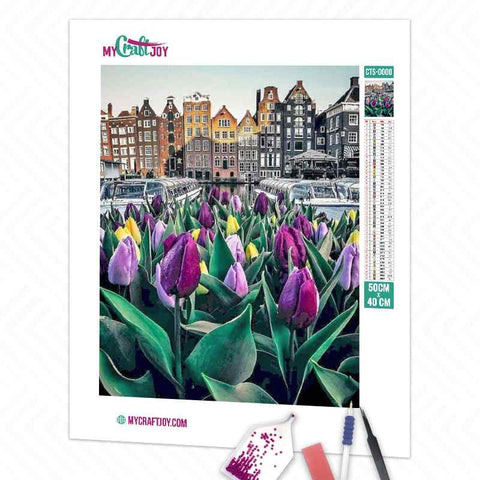 Tulips - DIY Diamond Painting Kit