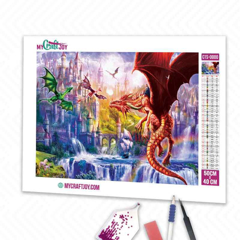 Dragons - DIY Diamond Painting Kit