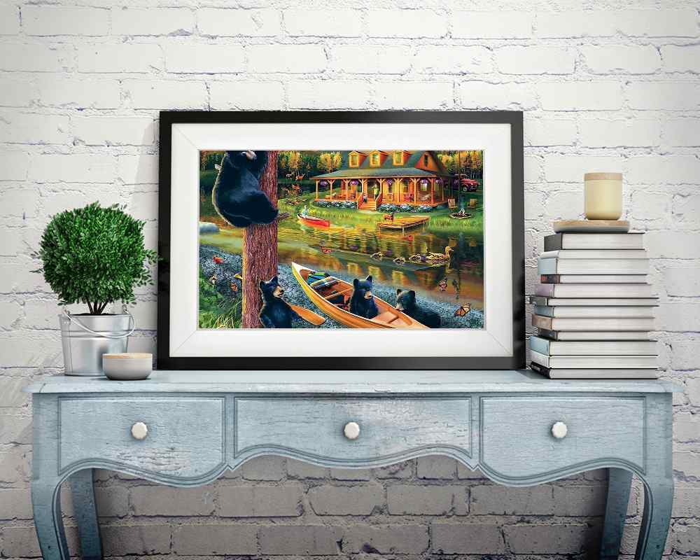 Lake - DIY Diamond Painting Kit