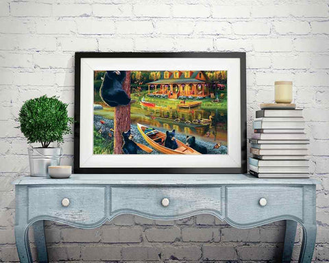 Lake - DIY Diamond Painting Kit