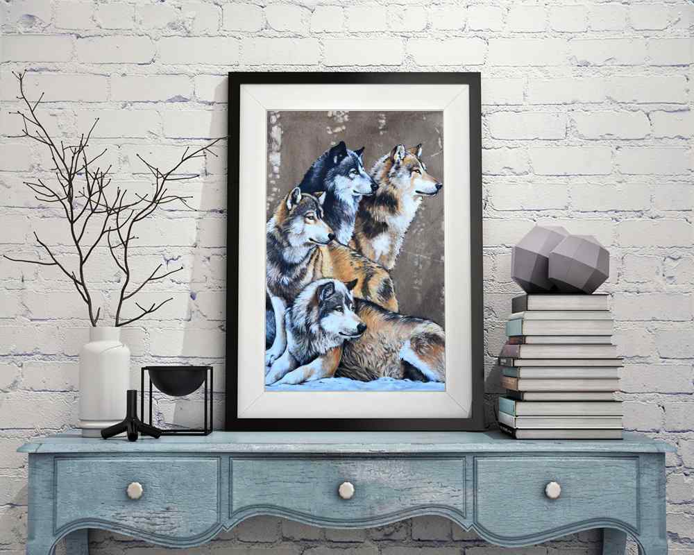 Wolwes - DIY Diamond Painting Kit