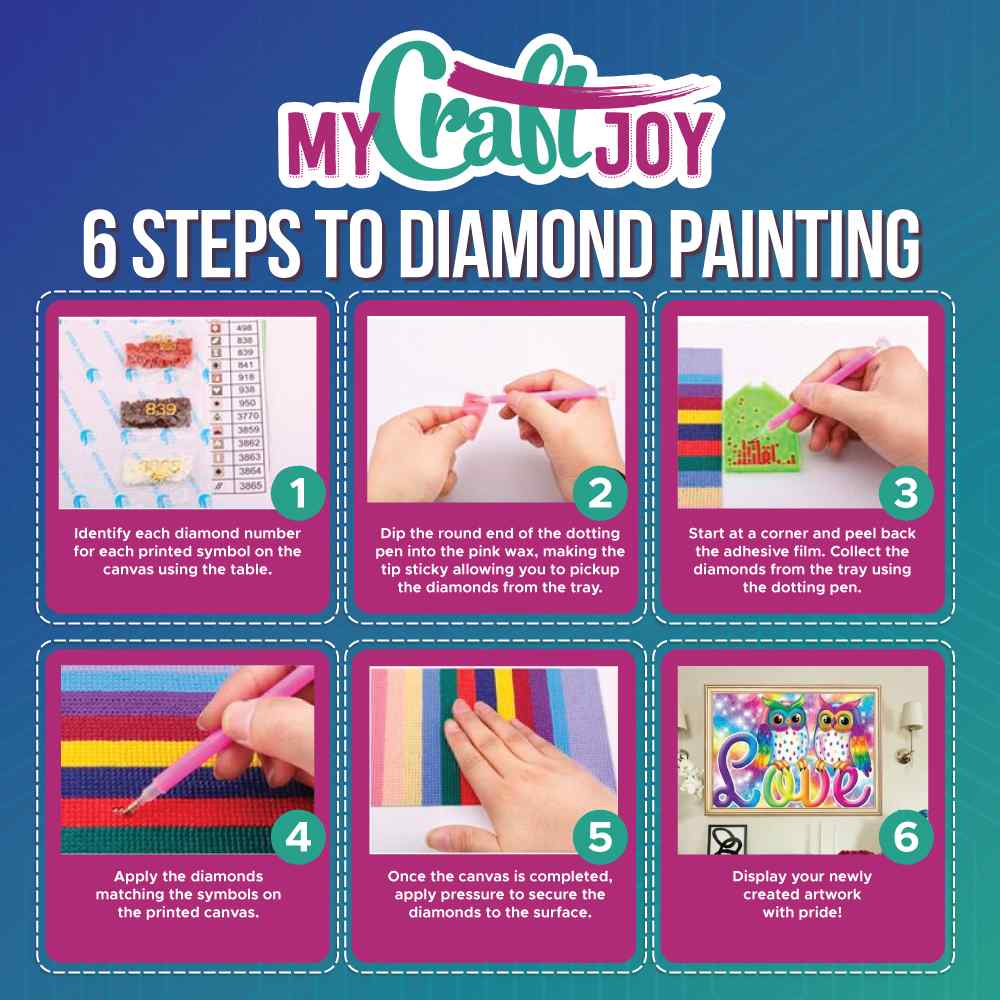 Neon Spectrum - DIY Diamond Painting Kit