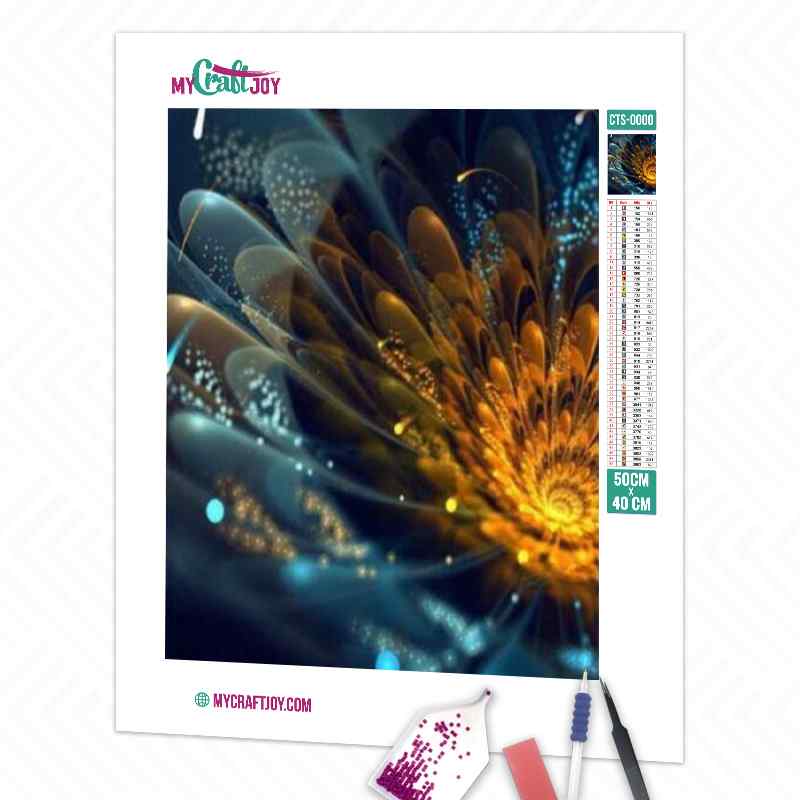 Magic Flower - DIY Diamond Painting Kit