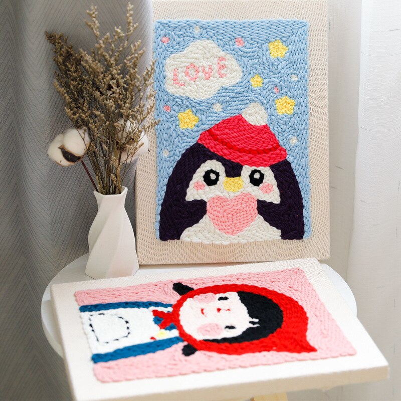 Man In Black - Punch Needle Kit