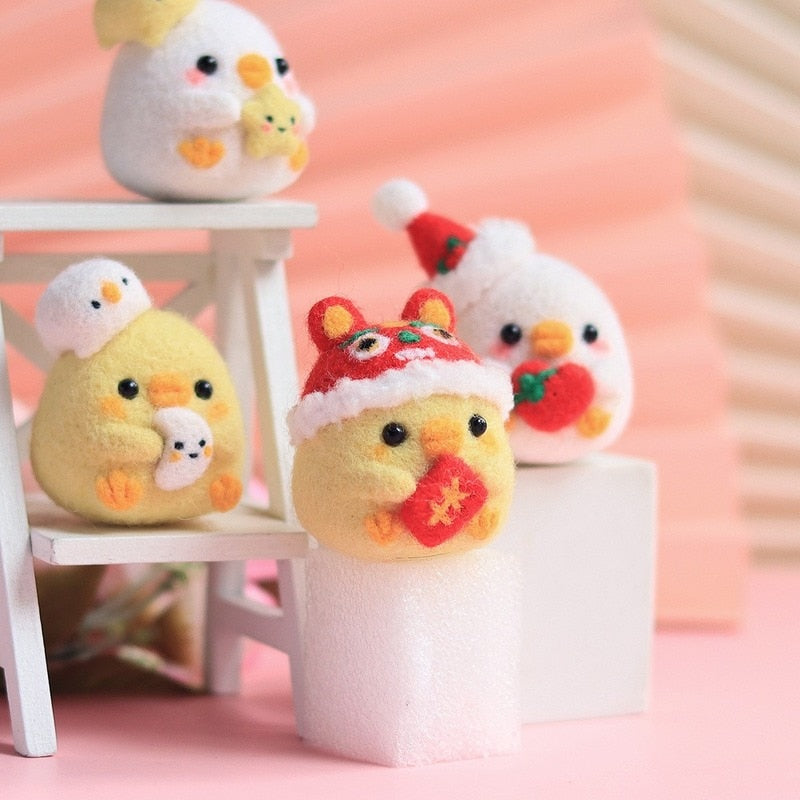 Baby Duck - DIY Felt Painting Kit